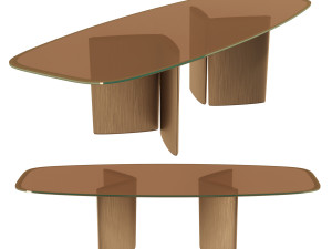 Italian Dining Table Ala by MisuraEmme Modelo 3D