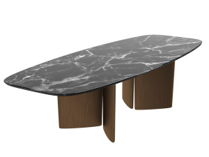 Italian Dining Table Ala by MisuraEmme 3D Модель