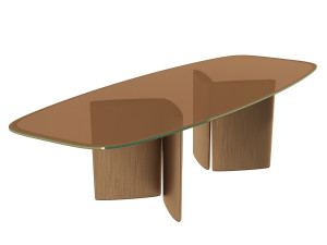Italian Dining Table Ala by MisuraEmme 3D Модель