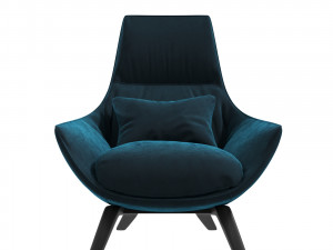Armchair MisuraEmme Ermes 3D Model