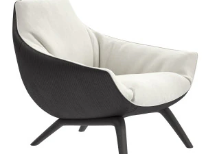 Armchair MisuraEmme Florentia 3D Model