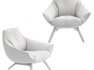 Armchair MisuraEmme Florentia 3D Model
