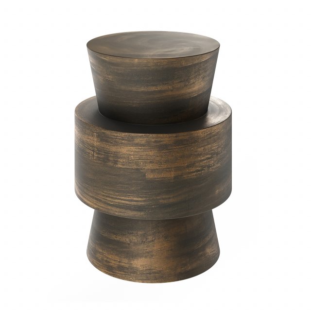 Small coffee table MIsura Emme MOAI 3D Model .c4d .max .obj .3ds .fbx .stl .blend 