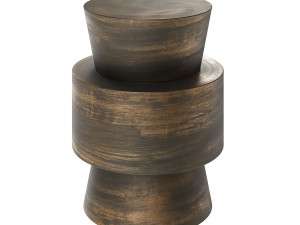 Small coffee table MIsura Emme MOAI Modelo 3D