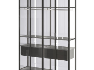 Italian wardrobe Palo Alto by Misura Emme 3D 模型