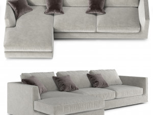 Phoenix Italian Sofa by MisuraEmme 3D Model
