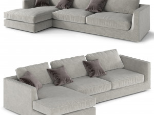 Phoenix Italian Sofa by MisuraEmme 3D Model
