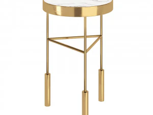 Small coffee table MIsura Emme Sirius 3D Model