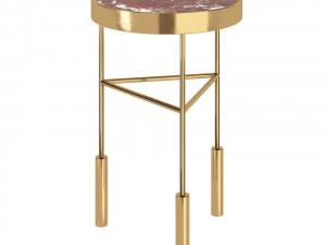 Small coffee table MIsura Emme Sirius 3D Model
