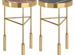 Small coffee table MIsura Emme Sirius 3D Model