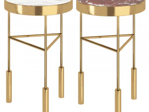 Small coffee table MIsura Emme Sirius 3D Model