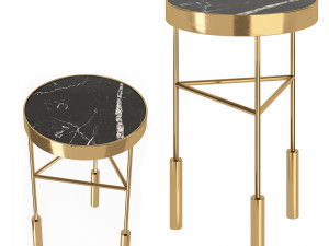 Small coffee table MIsura Emme Sirius 3D Model