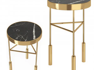 Small coffee table MIsura Emme Sirius 3D Model