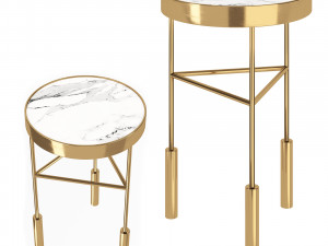 Small coffee table MIsura Emme Sirius 3D Model