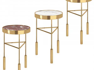 Small coffee table MIsura Emme Sirius 3D Model