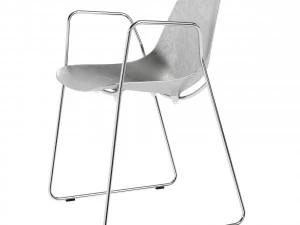 Italian chair Opinion Ciatti Mammamia Gold 3D Model