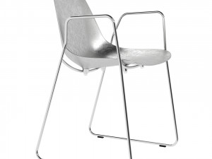 Italian chair Opinion Ciatti Mammamia Gold 3D Model