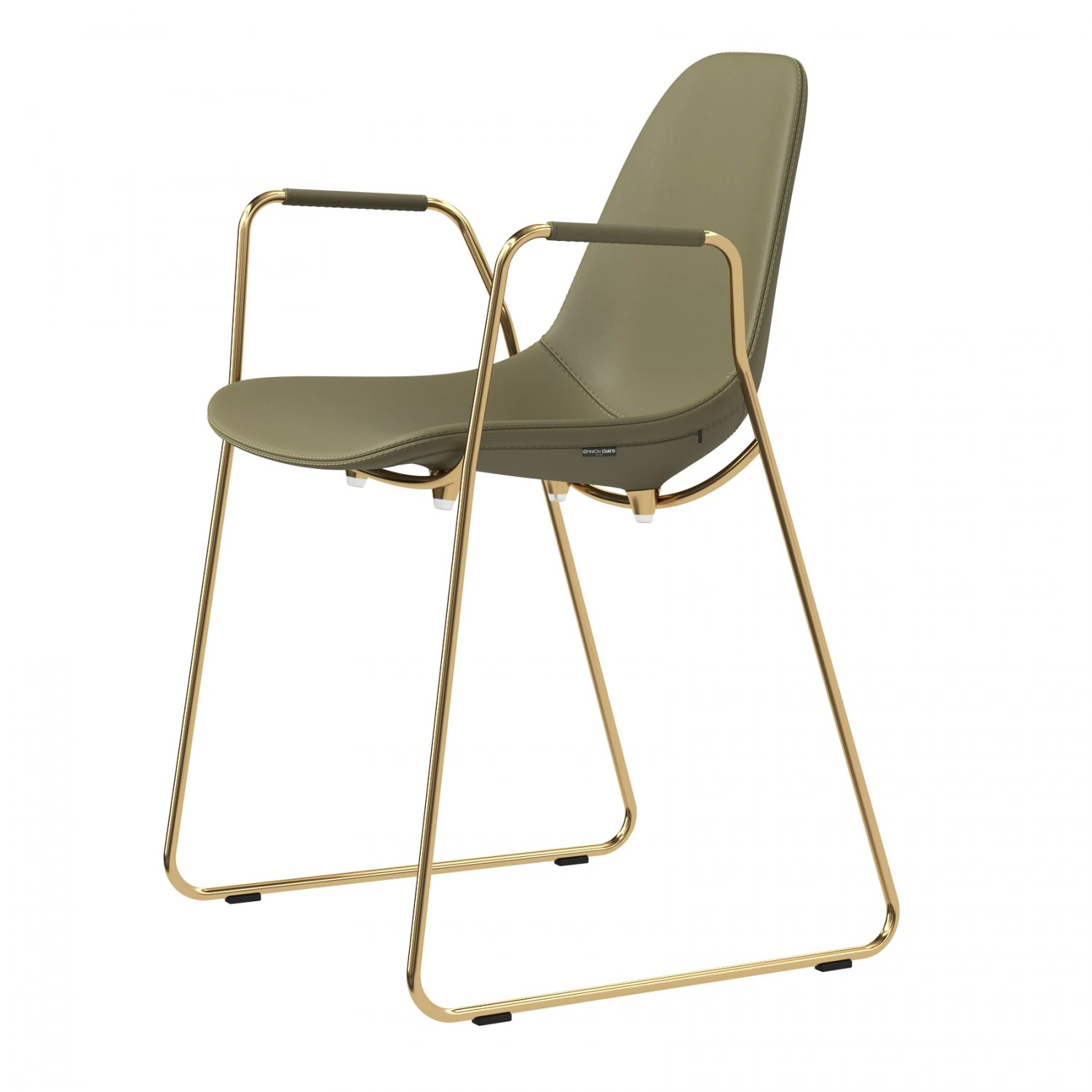 Italian chair Opinion Ciatti Mammamia Sled 3D Model .c4d .max .obj .3ds .fbx .stl .blend 