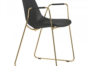 Italian chair Opinion Ciatti Mammamia Sled Modelo 3D