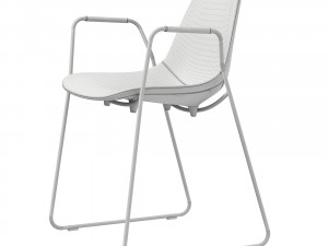 Italian chair Opinion Ciatti Mammamia Sled Modelo 3D