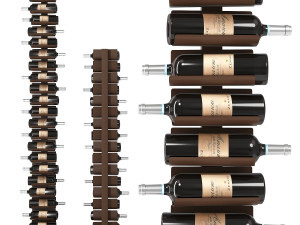 Wine Rack Opinion Ciatti Ptolomeo Vino 3D Model