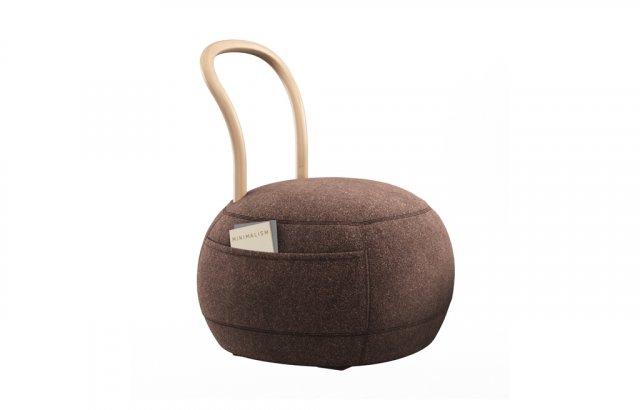 Stylish Italian pouffe Yum Yum from Opinion Ciatti in a modern style 3D Model .c4d .max .obj .3ds .fbx .stl .blend 