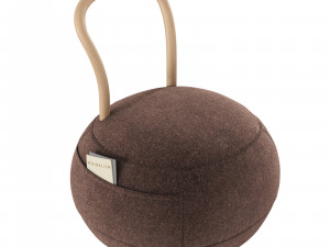 Stylish Italian pouffe Yum Yum from Opinion Ciatti in a modern style 3D Model