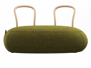 Stylish Italian double pouffe Yum Yum by Opinion Ciatti 3D मॉडल