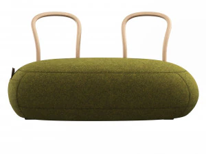 Stylish Italian double pouffe Yum Yum by Opinion Ciatti 3D Model