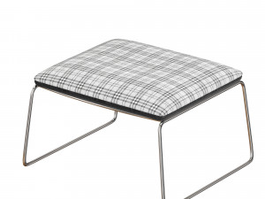 Stylish contemporary Italian armchair New York Bergere by Saba Italia 3D Модель