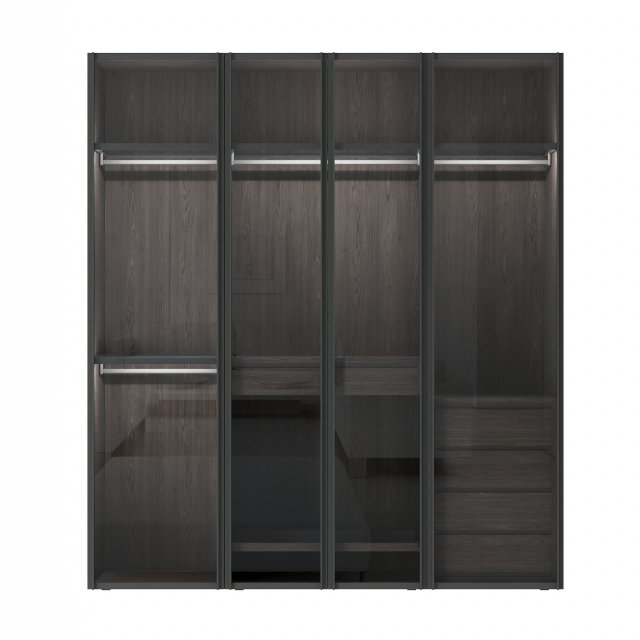 Italian glass wardrobe Scrigno by Sangiacomo 3D 모델 .c4d .max .obj .3ds .fbx .stl .blend 