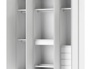 Italian glass wardrobe Scrigno by Sangiacomo 3D Model
