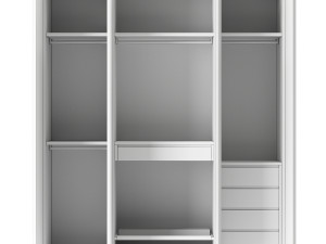 Italian glass wardrobe Scrigno by Sangiacomo 3D 모델