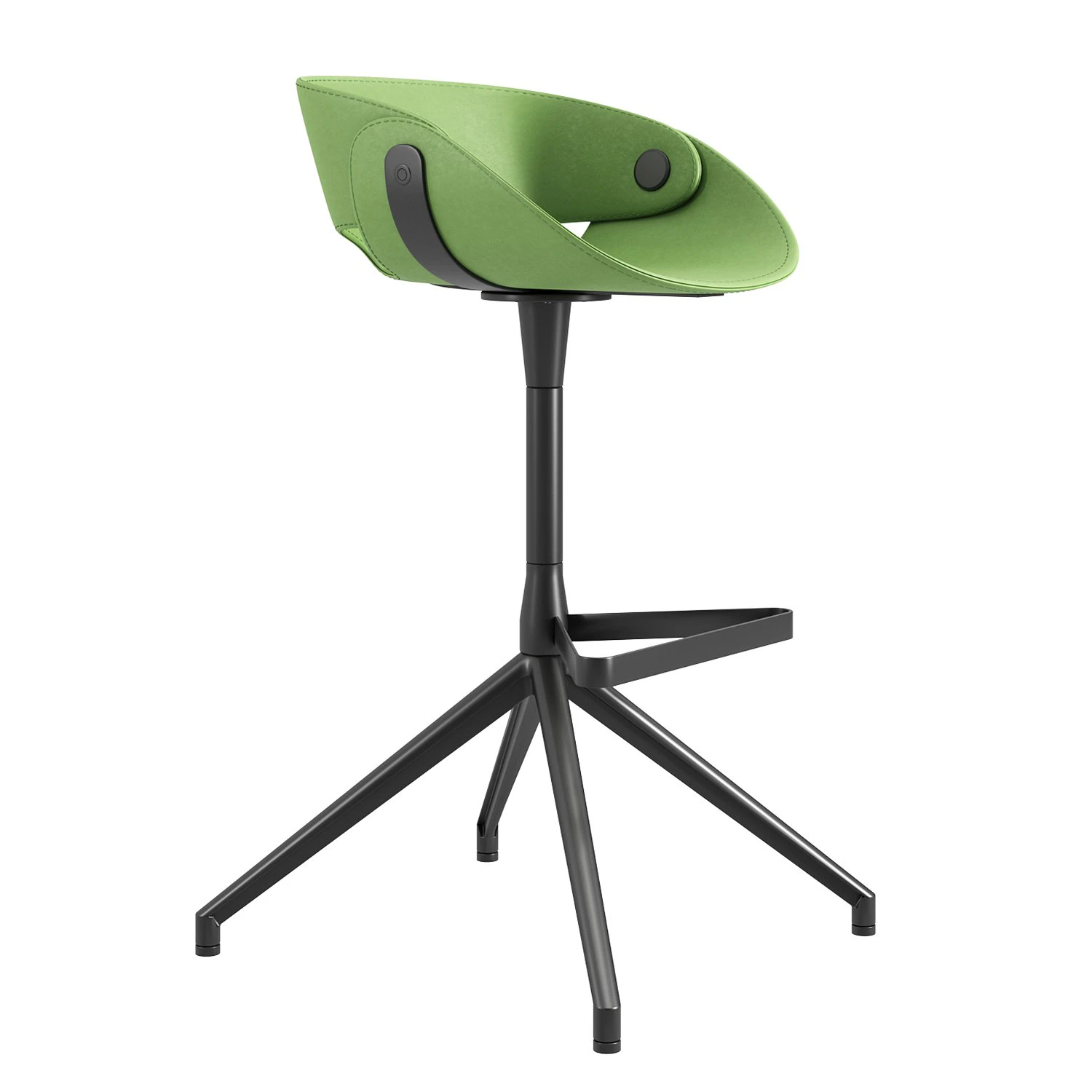 Tonon Flt Flat semi-bar stool 66 cm 3D Model .c4d .max .obj .3ds .fbx .stl .blend 