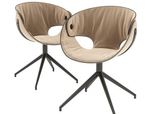 Tonon Flt Flat swivel chair 3D Model