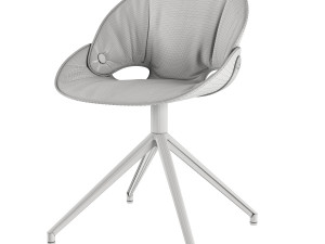 Tonon Flt Flat Green swivel chair Modello 3D