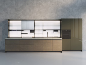 Italian cuisine Valcucine Artematica New Logica 3D Модель