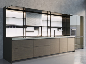 Italian cuisine Valcucine Artematica New Logica 3D Модель
