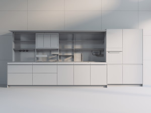 Italian cuisine Valcucine Artematica New Logica 3D Модель