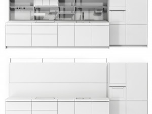 Italian cuisine Valcucine Artematica New Logica 3D Модель