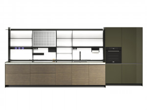 Italian cuisine Valcucine Artematica New Logica 3D Модель