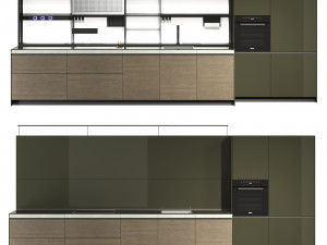 Italian cuisine Valcucine Artematica New Logica 3D Модель
