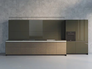 Italian kitchen Valcucine Artematica 3D Model