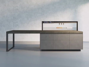 Isla de cocina italiana Valcucine Genius Loci Modelo 3D