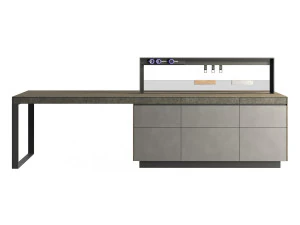 Isla de cocina italiana Valcucine Genius Loci Modelo 3D