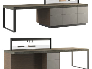 Italian kitchen island Valcucine Genius Loci 3D Model