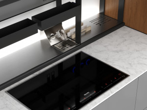 Italian cuisine Valcucine Logica Celata 3D Model