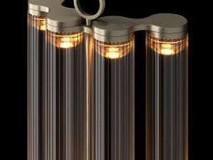 Italian table lamp Coppibartali by Viabizzuno Modelo 3D