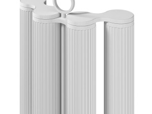 Italian table lamp Coppibartali by Viabizzuno Modelo 3D