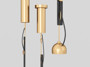 Suspension lamp Viabizzuno Sul Sole Va Modèle 3D